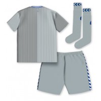 Camiseta Everton Tercera Equipación Replica 2023-24 para niños mangas cortas (+ Pantalones cortos)